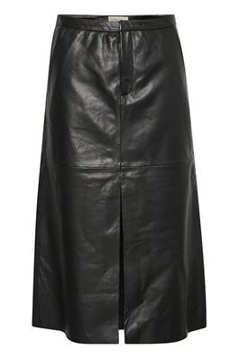 Part Two Lori Leather Skirt