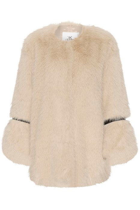 Karen By Simonsen Pearly Fur Coat