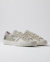 D.A.T.E. Sneakers Hill Low Glitter Platnium