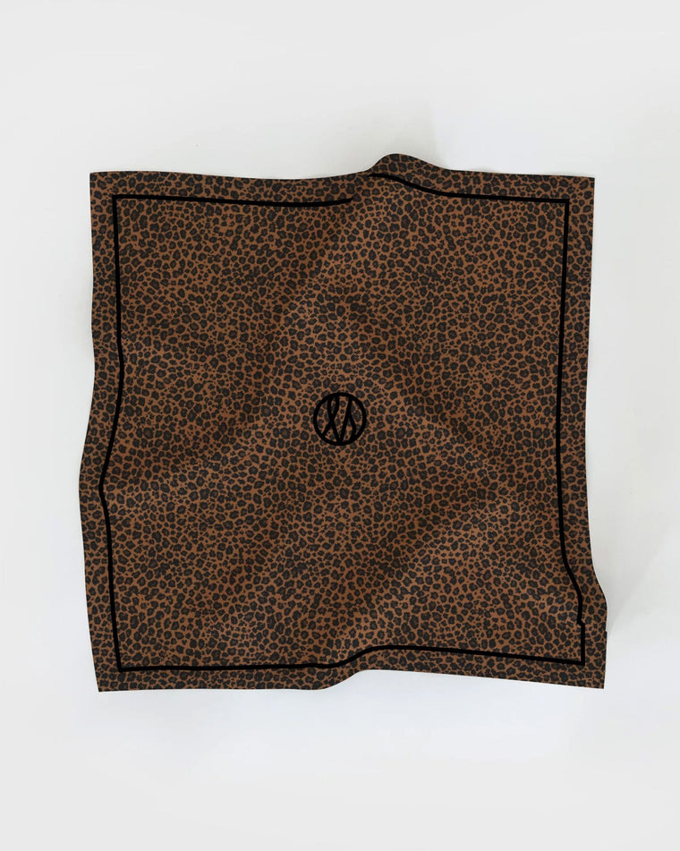 Lescarf Leopard Silk Scarf 50CM