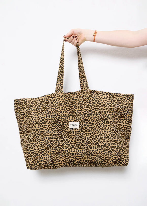 Frnch Vida Leopard Tote 