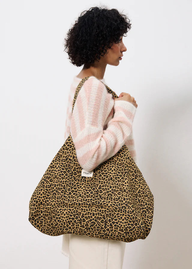 Frnch Vida Leopard Tote 