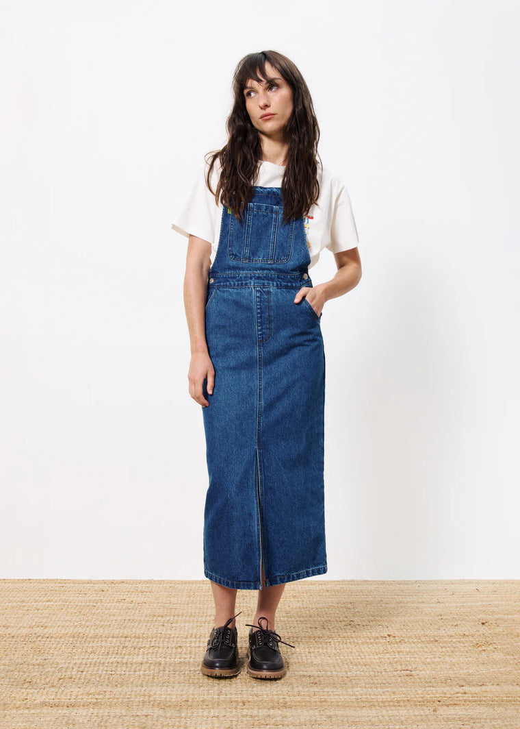 Frnch Selvi Dungaree Dress