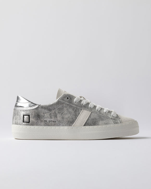 D.A.T.E. Sneakers Hill Low Stardust Silver