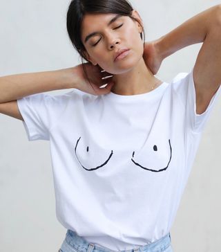 Never Fully Dressed Charity Boob Tee