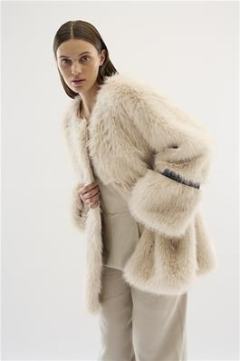 Karen By Simonsen Pearly Fur Coat