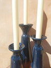 Candlestick Set Blue/Terracotta