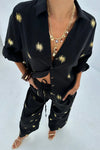 Never Fully Dressed Gold Sun Miley Shirt